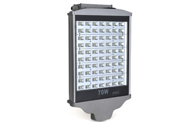 มืออาชีพ 70W กลางแจ้งถนนไฟ LED Bridgelux 120ºมุมยิงแสง AC85 ~ 265 แรงดันไฟฟ้า