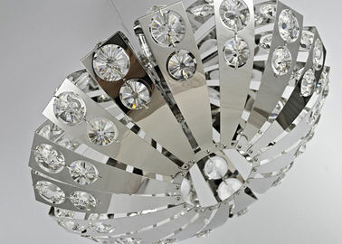 Funky โคมไฟ Chandelier โมเดิร์น / จี้ไฟร่วมสมัย K9 คริสตัลสำหรับตกแต่งในร่ม