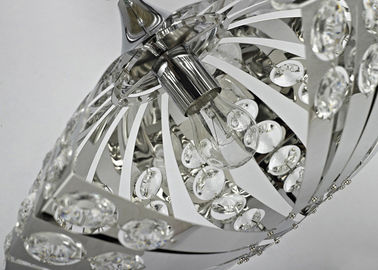 Funky โคมไฟ Chandelier โมเดิร์น / จี้ไฟร่วมสมัย K9 คริสตัลสำหรับตกแต่งในร่ม
