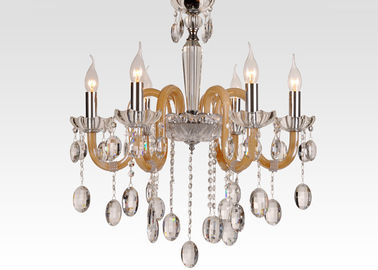 หรูหราทันสมัยในร่มโคมระย้าคริสตัล / Art Deco Chandelier สำหรับการแต่งกายร้านอาหาร