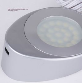 คณะรัฐมนตรีไฟ LED โคมไฟพลาสติก / อลูมิเนียมที่อบอุ่นเย็นสีขาว