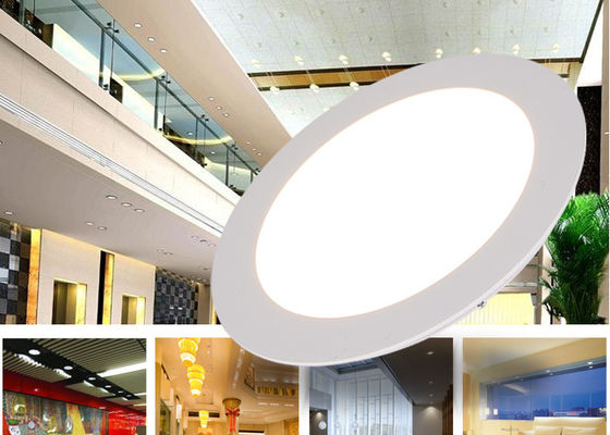 รอบไอวอรี่บาง Ultra นำแผงไฟในร่ม 8 &#39;&#39; 18W 220V - 240V
