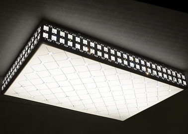 64W พาสมัยใหม่สี่เหลี่ยมผืนผ้าบ้านไฟ LED โคมไฟคริสตัลโมเสค