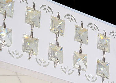 64W พาสมัยใหม่สี่เหลี่ยมผืนผ้าบ้านไฟ LED โคมไฟคริสตัลโมเสค