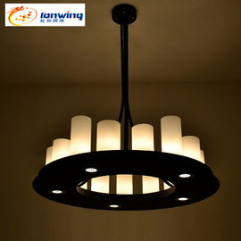 ที่มีความซับซ้อนรอบ Led ไฟ Chandelier 20 เทียน 4 ไฟ LED Restaurant Bar
