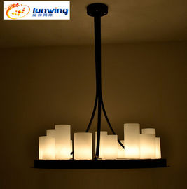 ที่มีความซับซ้อนรอบ Led ไฟ Chandelier 20 เทียน 4 ไฟ LED Restaurant Bar