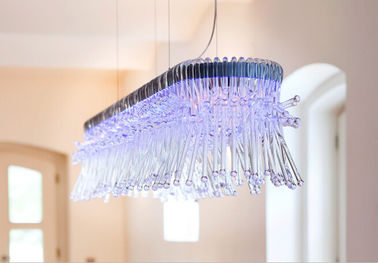TRASPARENT กระจกไฟ LED โคมไฟสำหรับตกแต่งห้องนั่งเล่น