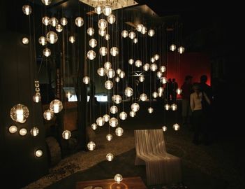 ล้างไฟ LED โคมไฟระย้า