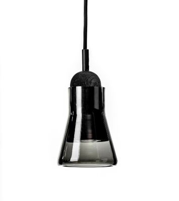 ร่มไฟตกแต่ง LED สำหรับไฟ Chandelier ควันสีเทาจี้บาร์