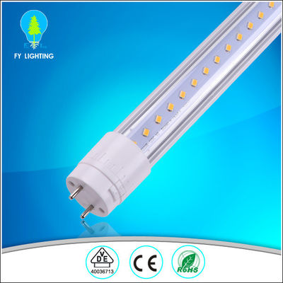 VDE T8 หลอดไฟ LED 1200 18W 120lm / w ที่มีฝาครอบที่ชัดเจน