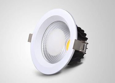 พลังงานสูงบางเฉียบหล่อ Die 30 W ไฟ LED โคมดาวน์ไลท์ Ra 80 Warm หรี่แสงได้ปรับได้สีขาว
