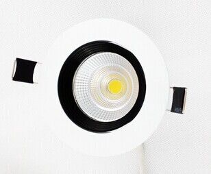 10Watt Ra 80 IP45 อบอุ่นหรี่แสงได้ปรับได้สีขาวดาวน์ไลท์ LED สำหรับห้องประชุม