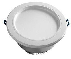 12 วัตต์ SMD ชิปซัมซุง LED รอบโคมดาวน์ไลท์สีขาวอบอุ่นสำหรับห้องรับประทานอาหาร