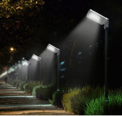 6W IP66 กันน้ำพลังงานแสงอาทิตย์ขับเคลื่อน LED ไฟถนนโคมไฟสำหรับ Park