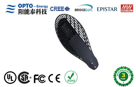 ถนนซัง LED กลางแจ้งไฟถนน 50W ด้วย Meanwell LED Driver อลูมิเนียมและกระจกแบ่งเบา
