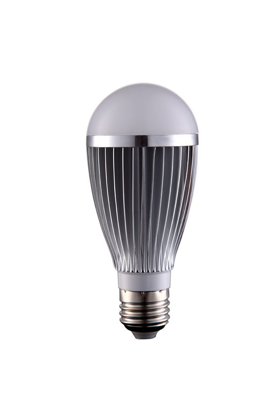 7W 560lm E27 นำหลอดไฟลูกโลก Ac 80V - 265V สำหรับซูเปอร์มาร์เก็ต, 133mm X 55mm