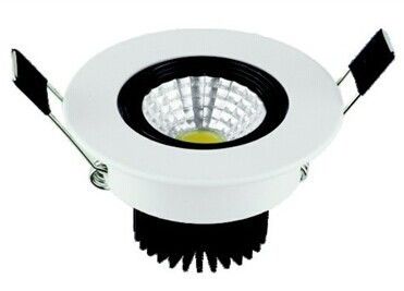 ประหยัดพลังงาน 3W ซัง 3 &amp;quot;4500K ไฟ LED โคมดาวน์ไลท์สีขาวธรรมชาติ / เย็นสีขาวลงแสง