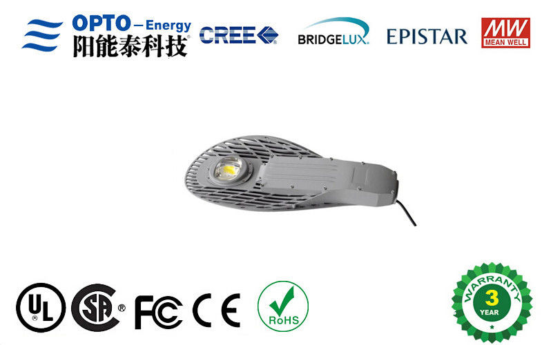 ถนนซัง LED กลางแจ้งไฟถนน 50W ด้วย Meanwell LED Driver อลูมิเนียมและกระจกแบ่งเบา