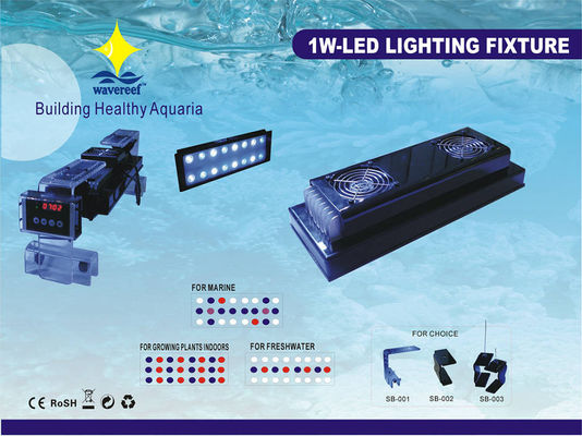 100 - 120V 180W กระชับพลังงานต่ำบริโภค 380nm รังสี UVA CE พิพิธภัณฑ์สัตว์น้ำ Led ติดตั้งไฟ