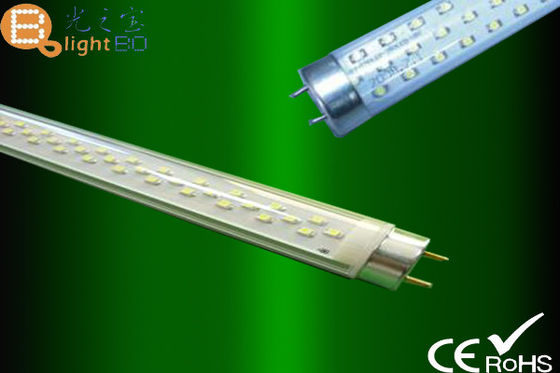การตกแต่งภายในสีขาว 8Ft T8 หลอดไฟ LED หลอดไฟ / ไดโอดเปล่งสำหรับ Office AC 90V - 260V