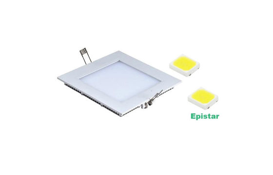 18W 110 โวลต์แบบฝัง / พื้นโคมไฟติดเพดานจอ LED แผงครัว
